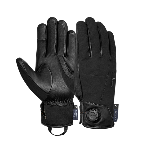 Reusch Roy DRY PALM FIDLOCK 6501184 7700 black 1